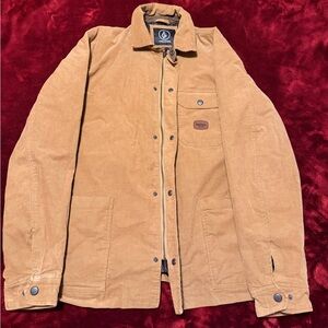 Volcom Men's Camel Corduroy Jacket